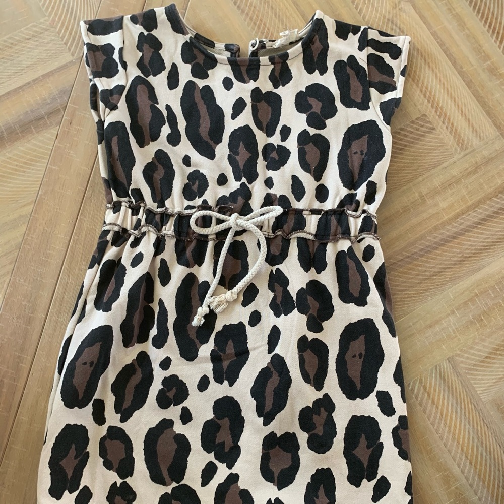 Hayden leopard dress
